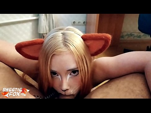 ❤️ E folo e Kitsune le titi ma le cum i lona gutu ️ Pono